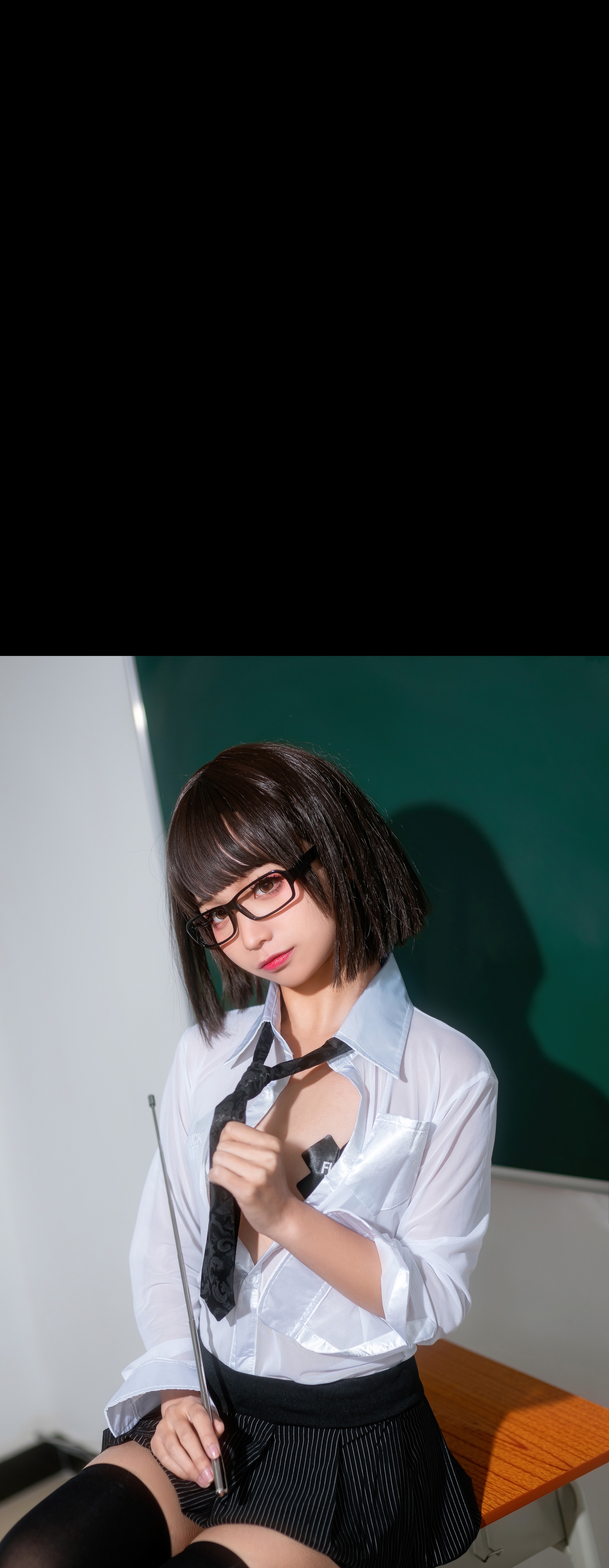 图片[1]-蠢沫沫 – NO.037 教师[26P]-XikXak
